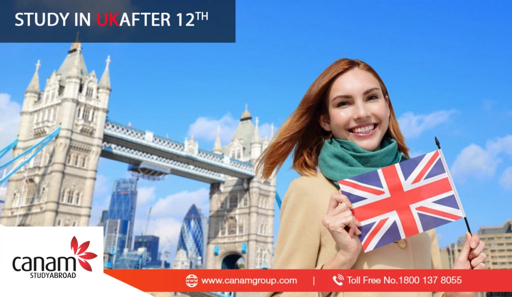 Study in UK After 12th