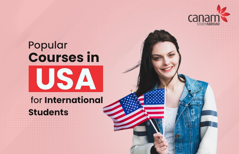 Popular courses in USA for international students