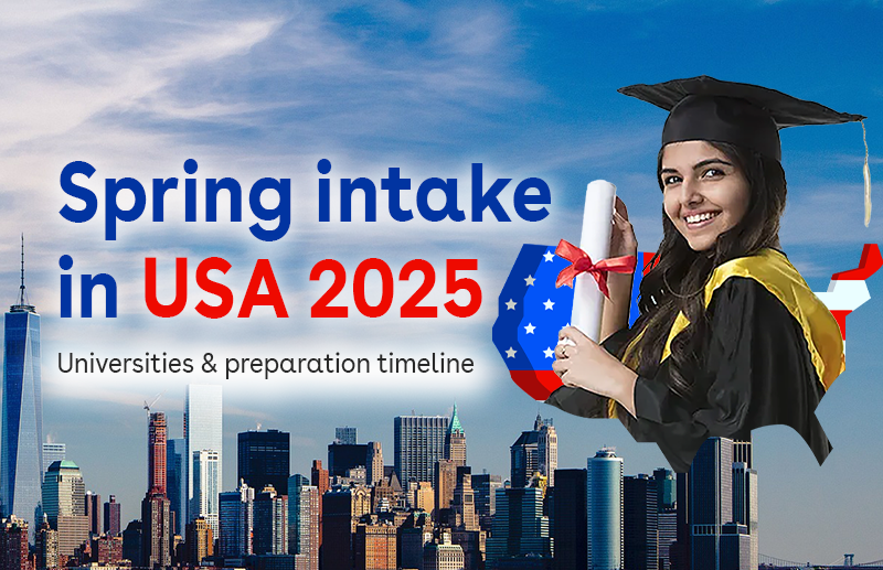 Spring Intake in USA 2025: Universities & Preparation Timeline